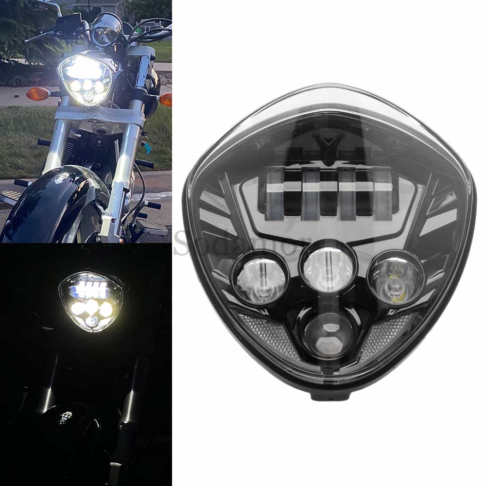 Front LED Head Light 60W Fits  - Crossfit Victory 评论和价格
