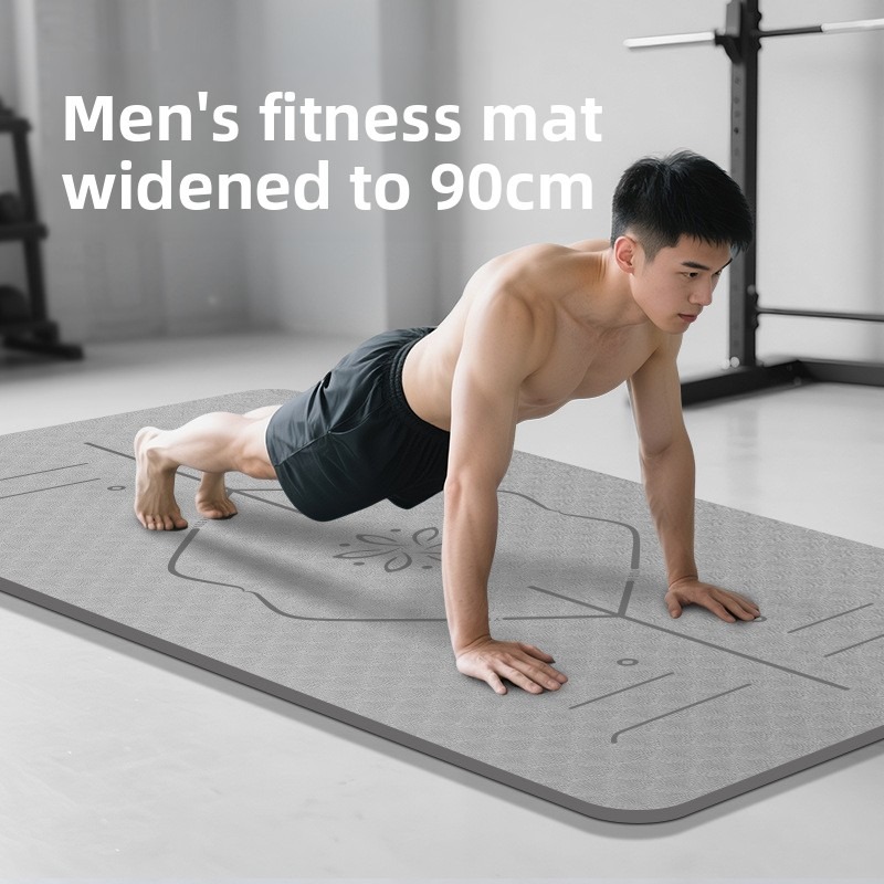 Large Size Yoga Mat Mens Fitne - Ab Mat Crunch 评论和价格